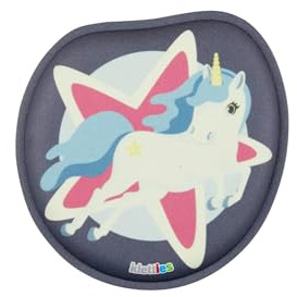 ergobag Glow in the Dark Klettie Einhorn - Mehrfarbig | Klettflächen von verschiedenen Themenwelt, ideal für den Sammelspaß, zum Tauschen und die individuelle Gestaltung