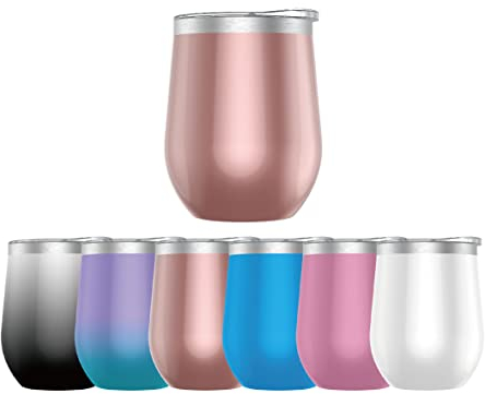 Mi Ko Mi Ka Taza Termo Café y Te para Llevar 360ml - Taza Térmica de Acero Inoxidable con Tapa (Salmón Brillo)