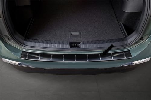 Spangenberg Ladekantenschutz Edelstahl schwarz Graphit kompatibel mit Volkswagen VW Tiguan III ab Baujahr 11.2023-3245305