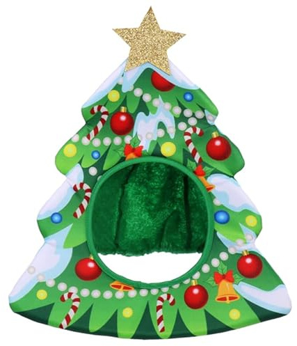 Alasum Weihnachtliches Cosplay Kopfstück Lustige Weihnachtsmütze Für Rollenspiele Und Partys Für Festliche Anlässe Weihnachtsbaum