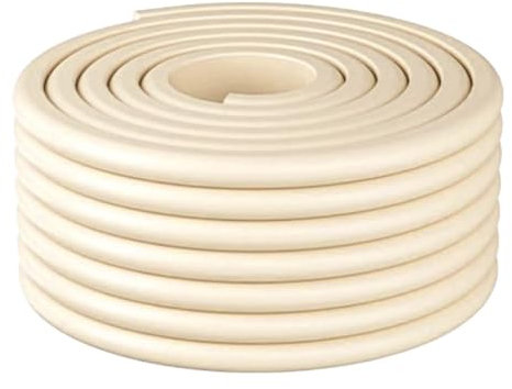 Fenteer Cinta aislante para tuberías, anticongelante, para reducir la pérdida de calor, 6,56 pies, cinta aislante para exteriores, cinta de esponja de 3,15, Beige