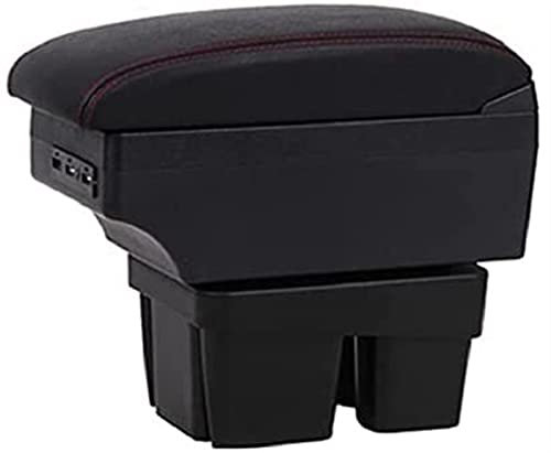 NKLDDE para V&w para Golf 7 Interfaz De Caja De Reposabrazos Aumentar La Caja De Contenido De La Tienda Central Portavasos Cenicero Accesorios Piezas