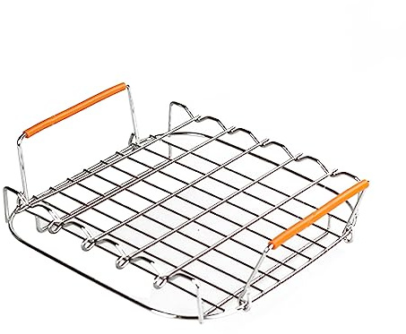 Barbecue Air Barbecue Four Acier Inoxydable Bol de Raquette Pas Couche Panier à Frire en Maille pour Frites Grill