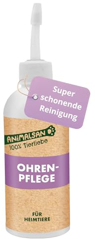 Ohrenpflege Ohrenreiniger bei Ohrenschmutz & Geruch, Hund & Katze, 125 ml | Mit HOCl – wirksam gegen Bakterien, Viren & Pilze