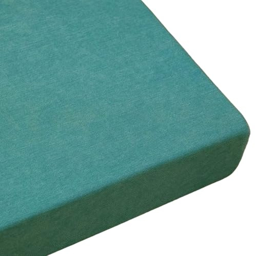 uyeoco Cojin para Banco Exterior/Interior Muebles, Tela de Chenilla Suave Cojin Balcón,120/150/180/100/80/90x30/40/50CM Cojíns del Asiento para Terraza Jardin Palet Comedor Columpios(U10,190x45x5cm)