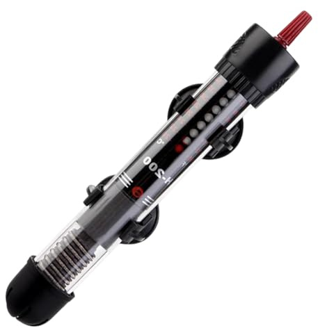 Aquarium Heizung 25w 20L-30L, Verdicktes Quarzglas Aquarienheizer Einstellbar Temperatur Aquarium Heizstab mit Saugnäpfen, Heizstab Aquarium