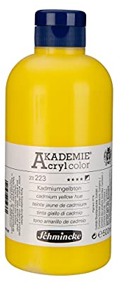 Schmincke AKADEMIE Acryl color Kadmiumgelbton 500 ml, 23 223 028