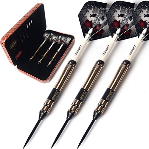 CUESOUL Dragon Deluxe Messing Steel Dartpfeile, 21 Gramm