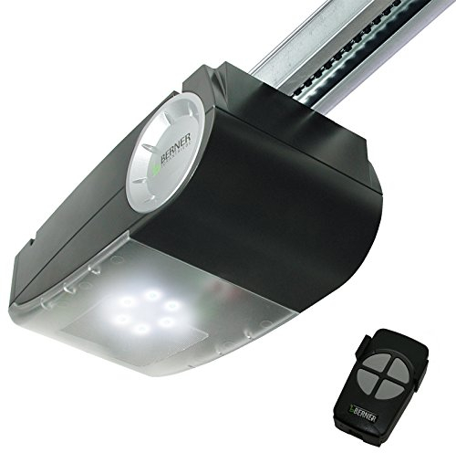 Berner Garagentorantrieb Torantrieb GA 203 inkl. Schiene Funkempfänger und Handsender Zugkraft 750 N