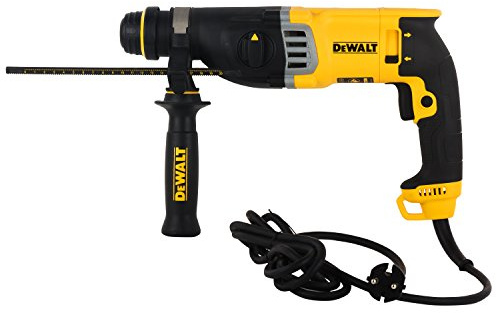 DEWALT D25143K - Martillo combinado SDS-Plus de 900 W, 28 mm, 3 modos, 3 kg, energía de impacto -3.0J