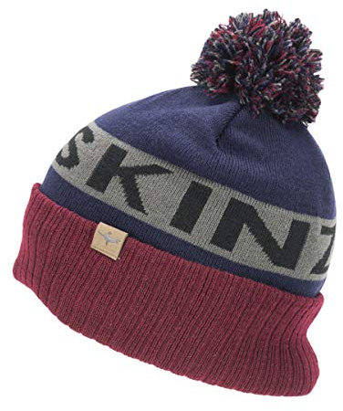 SEALSKINZ Unisex Isolierte und Wasserabweisende Kaltes Wetter Pudelmütze