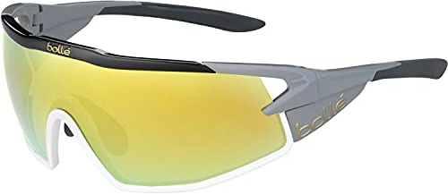 Bollé B-Rock Pro Sunglasses Shiny Black Unisex-Adult Large