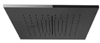 Gessi Afilo, Verkleidung (Cover) der Kopfbrause 300x300 mm Strahlart Regen/Schwall, muss zusätzlich bestellt werden, 57004, Farbe: Edelstahl matt gebürstet