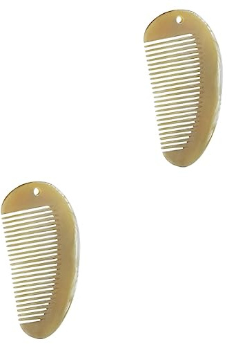 Scalp Massager Pettine 2 Pezzi Spazzola Per Portatile Mini Raddrizzatore Per Tasca Mini Pettine Pennello Barbiere Per Ricci Parrucchiere