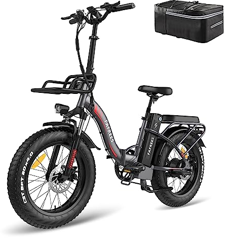 Fafrees F20 MAX Fatbike Herren E Bike Klappbar 20 Zoll 48V 30AH Akku [ Offiziell ] Mountainbike E-Bike Damen 54 N.m Elektrofahrrad Ebike ​Klapprad, Elektrische Fahrrad Erwachsen