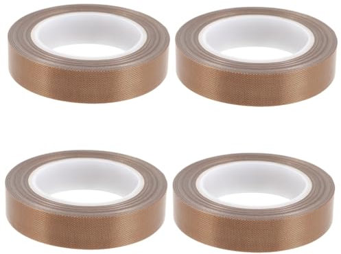 NIYANGLE 4 Di Nastro Sigillatore Di Vuoto Mano Sigillante Nastri Nastro Sigillante Nastro Isolante Di Ricambio Nastro In Ptfe Nastro Sigillante Di Ricambio Nastro Sigillante