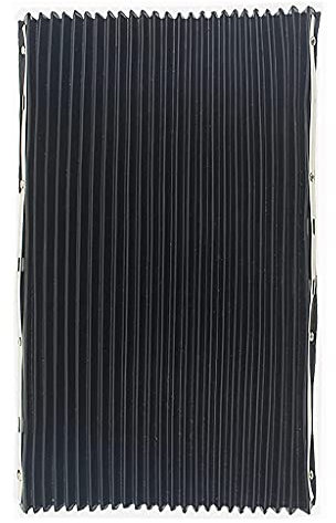 Portable Milling Machine Part Accordion Way Cover Rubber Cover Mill Tool 400x600mm/15.75x23.62inch 3# 4# Portable Milling Machine Part Accordion Way Cover 400x600mm/15.75x23.62inch