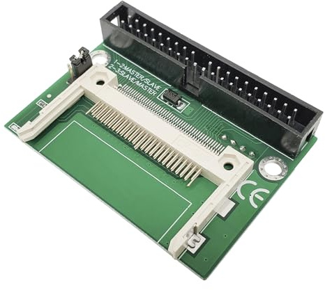 Sonilco CF Compact Flash Memory Card to 3.5-inch IDE 40-pin Disk Adapter Desktop Converter (CF to IDE 3.5 40pin Male)