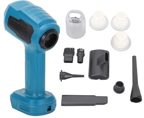 NutriEss Aspirateur à air comprimé 2 en 1, Pompe à Main électrique sans Fil, souffleur Portable 11 000 TR/Min, Aspiration puissante pour Le Nettoyage du Clavier de PC de Voiture, matériau