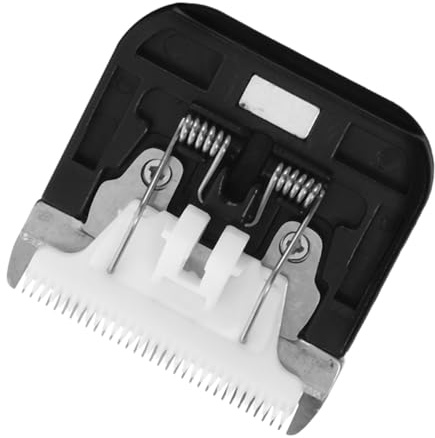 minkissy Elektrischer Haarschneidemesser Ersatzklingen mit Verstellbarem Abnehmbarem Schneidkopf aus Pulvermetallurgie den Haus- und Gartenbereich