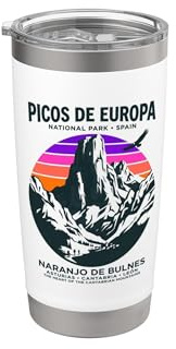 Parque Nacional Picos de Europa Naranjo de Bulnes España Vaso térmico de acero inoxidable de doble pared