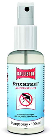 Stichfrei Pump-Spray, 100 ml, im umweltfreundlichen Papp-Blister