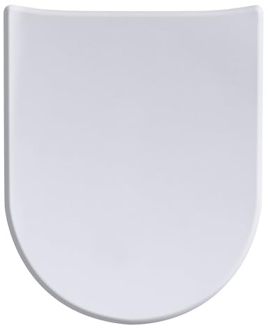 OLFA - Abattants de WC - Abattant Wood Slim soft white Mat - descente assistée - déclipsable