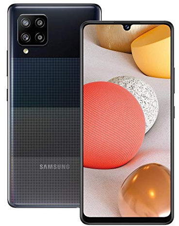 Samsung Galaxy A42 5G 128GB Prism Dot Black Unlocked (Renewed)