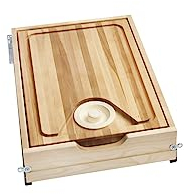 Rev-A-Shelf Wood Base Cabinet Cutting Board Drawer Replacement System w/Soft-Close