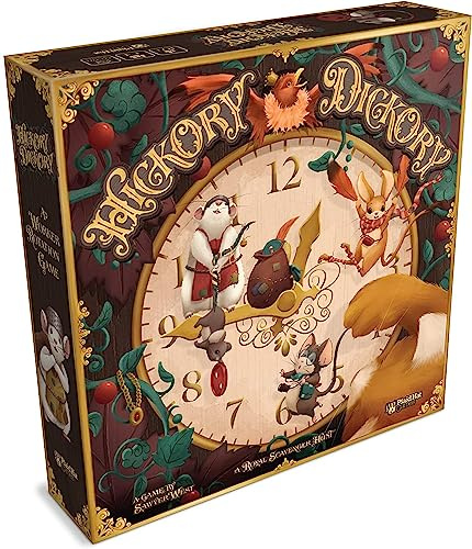 Hickory Dickory | A Worker Rotation Scavenger Game, 1-4 Spieler, 60-120 Minuten Spielzeit