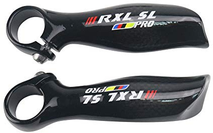 RXL SL mtb lenker Fahrradlenker Endgriff triathlon lenker bullhorn 22.2 mm MTB Lenkerhörnchen Carbon Fahrrad Bar Ends 3k glänzend Fahrradlenkern