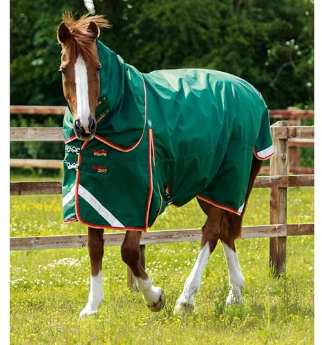 Premier Equine wasserdichte Outdoor-Decke für Pferde mit Halsabdeckung Buster 0 g