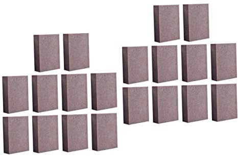 2 Juegos De Esponjas para Lavar Ollas Resistentes Al Desgaste Naturales para Fregar para Limpieza De Cocina Color Marrón 10 Unidades X 2