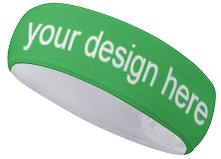 Benutzerdefinierte Dehnbare Elastische Stirnbänder,Personalisieren Sie Sporthaarband Für Frauen,Männer,Mädchen,Geeignet Für Yoga,Pilates,Laufen,Radfahren,Halten Sie Ihren Kopf Trocken,Kühl,