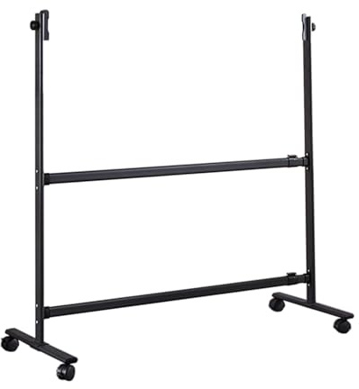 Support En Métal Noir Pour Tableau Blanc, Chevalet De Tableau Blanc Réglable Pour L'école, Le Bureau Et La Maison, Support Uniquement