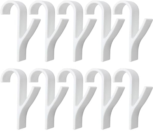JTUYPT 10 PCS Ganci per Termoarredo Bagno Ganci Termoarredo Bagno Appendi Accappatoio Bagno Salvaspazio Gancio Termoarredo Bagno Robusti per Accappatoio Vestiti e Asciugamani