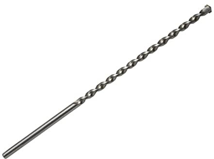 1PC 300mm Long Masonry Concrete Impact Drill Bit Triangle Shank 6/8/10/12mm Drilling For Concrete Limestone Natural (Color : 10x300mm)