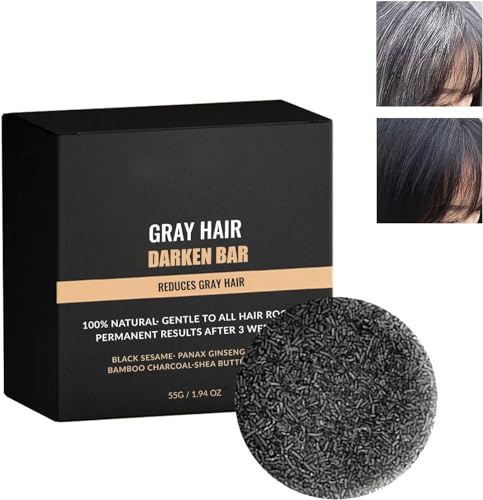Gray hair Reverse Bar Mane Soap, Reverse Grey hair Shampoo, Brand for Men and Women (1PC)