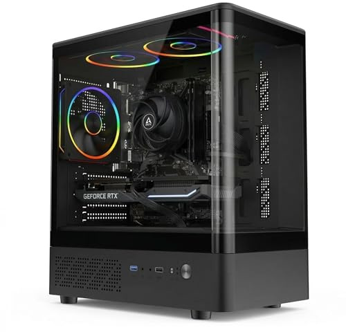 GTR Gaming PC | Ryzen 5 5500 | RTX 5060 Ti 8GB | 16GB DDR4 3600MHz RAM | 1TB NVMe SSD | 650W PSU | Windows 11 | Wi-Fi | ARGB Gaming Case