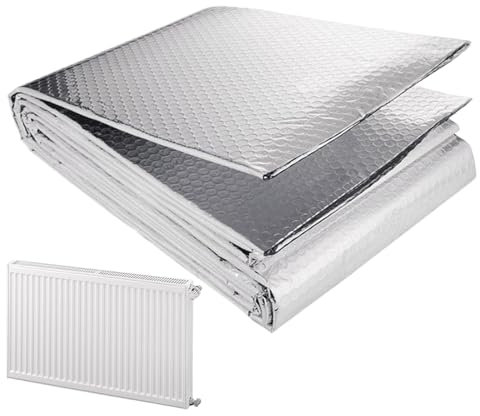Heat Reflective Insulation, Double-Sided Foil, Radiant Barrier Insulation, Aluminum Foil Insulation, Thermal Reflective Barrier, Energy Saving Insulation, Window Insulation Foil, RV Thermal Barrier, R