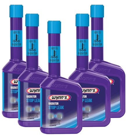 Car Radiator Stop Leak Sealant Antifreeze Coolant Repair Additive 5x325ml