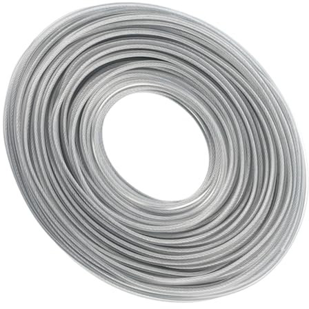 HYTROVE Rasenmäher Geschirr Gürtel Mäher Zubehör Liner Maurer Schwerlast Einstellbar Ersatz-trimmerfaden Betrieben Trimmerschnur Griff Doppelt Anlage Pflicht Stahldraht Silver