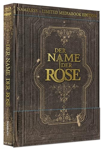 Der Name der Rose - Mediabook wattiert (Cover F) (4K UHD Blu-ray)