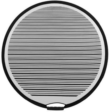 Panneau réflecteur pliable circulaire de 80 cm avec sac de transport pour réparation de bosses de voiture, construction en tissu