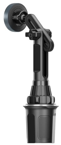 Teleskop Getränkehalterhalterung für Fahrzeuge mit kabelloser Aufladung, 15 W, schnell, für Telefon 17, 16, 15, 14, einfache Installation, schnelles Kabellos