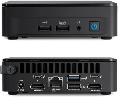 Intel NUC 13 Mini PC NUC13ANKi7 with Intel Core i5-1340P, Iris Xe Graphics, Dual HDMI 2.1, Quad 4K Display Support, Wi-Fi 6E, Bluetooth 5.3, for IoT and Commercial Applications(16GB RAM+1TB SSD)
