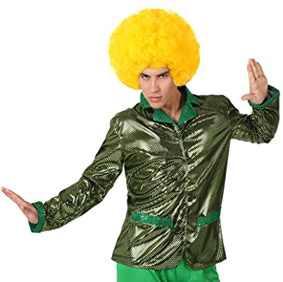 ATOSA shiny green disco jacket XL