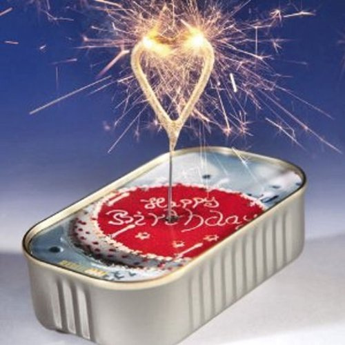 WonderCake Feiner Kuchen in der Dose Motiv: Happy B. von Wondercandle