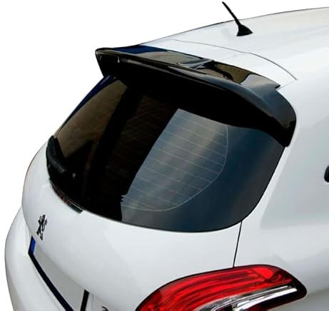 Motordrome Roof spoiler compatible with Peugeot 208 3/5-doors 2012- (PU)