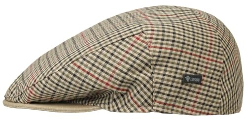 Lipodo Inglese Bic Flat Cap Herren Made in Italy Schiebermütze mit Innenfutter Frühjahr Sommer